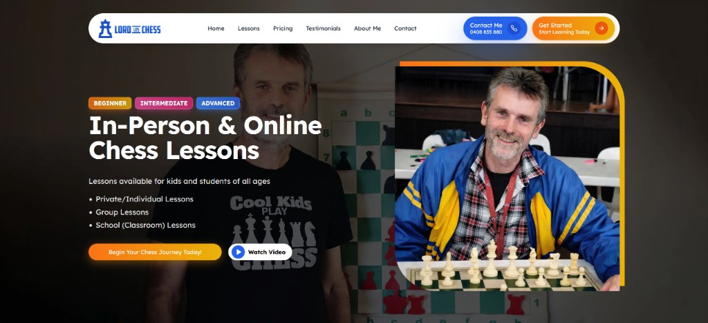 Lord Chess website