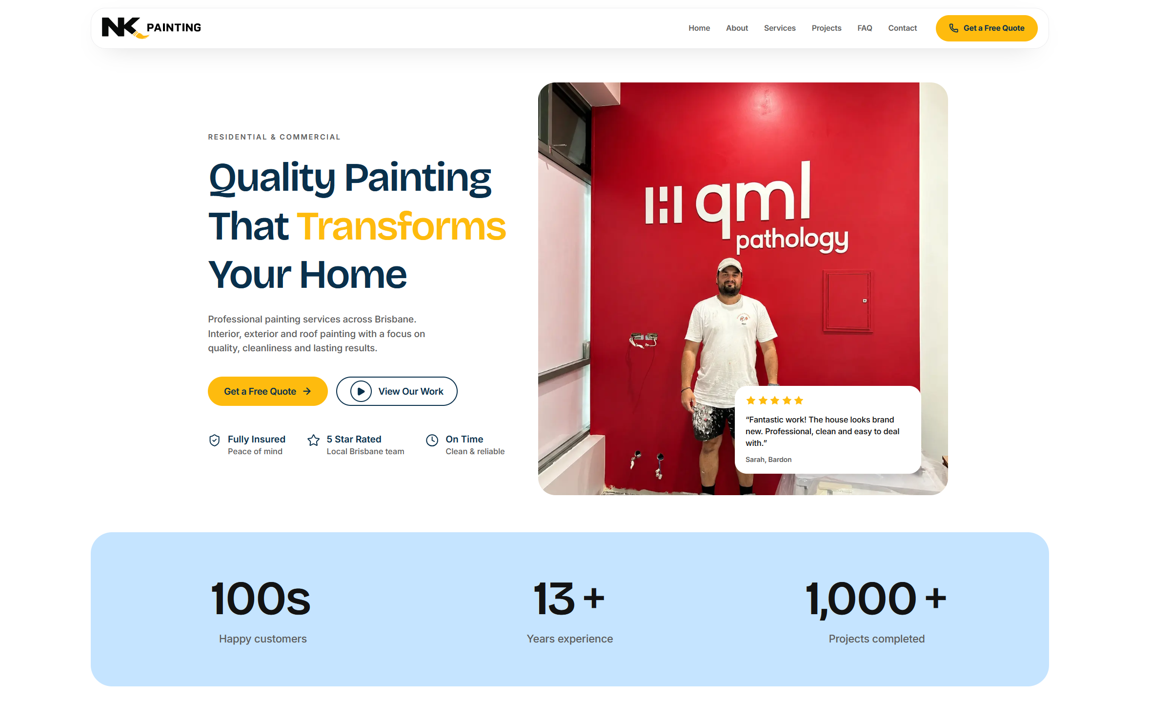 NK Painting website